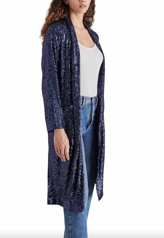 Steve Madden - Show Stopper Duster Midnight Blue