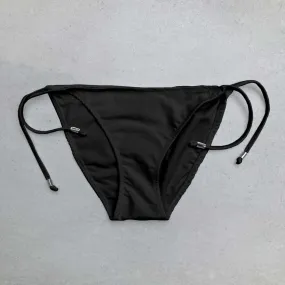 String Bikini Bottom - BLACK BERRY