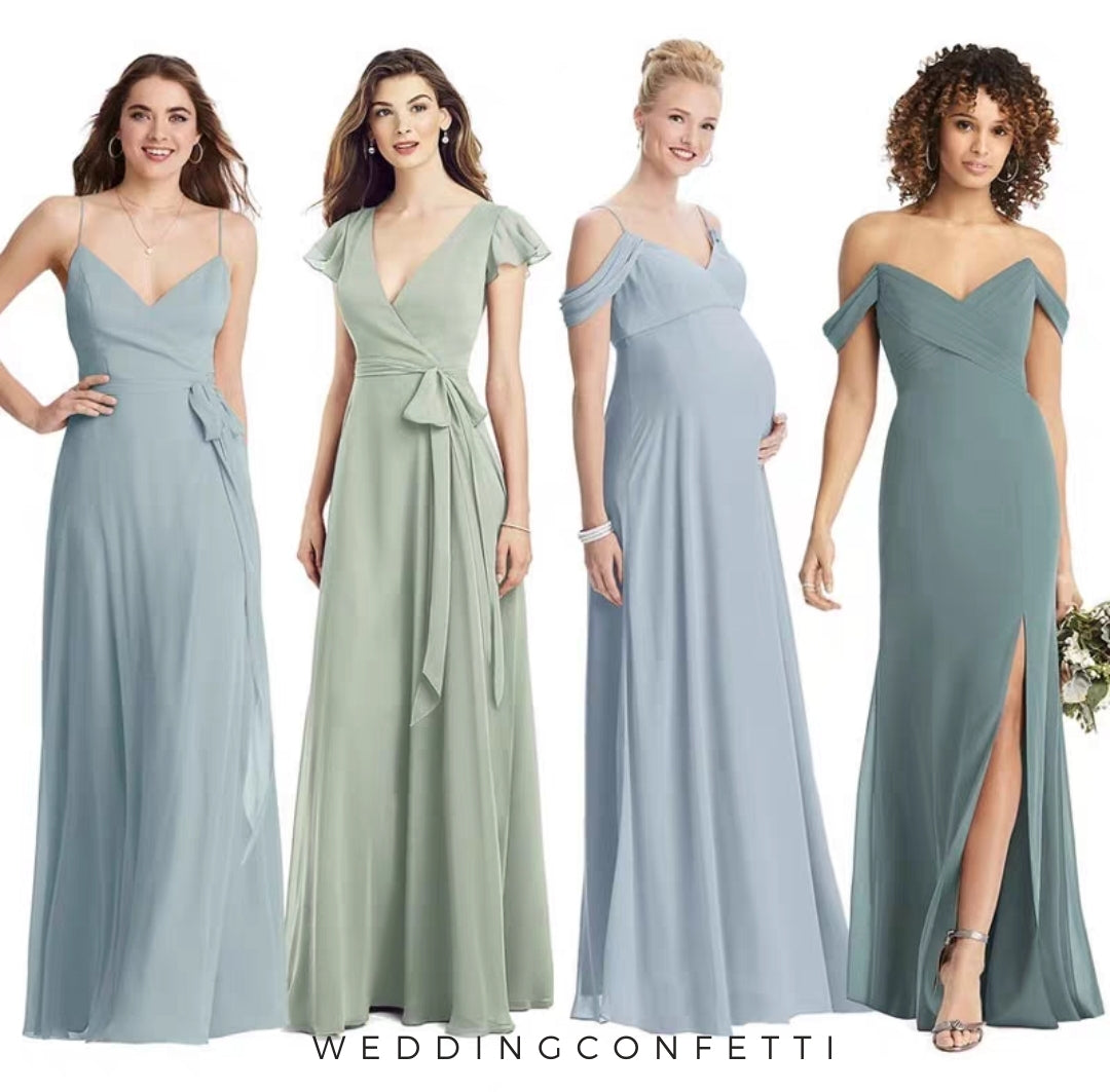 The Meredith Chiffon Bridesmaid Series (Customisable)