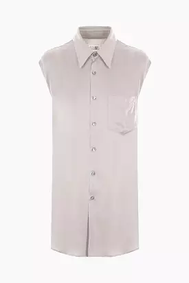 viscose sleeveless shirt