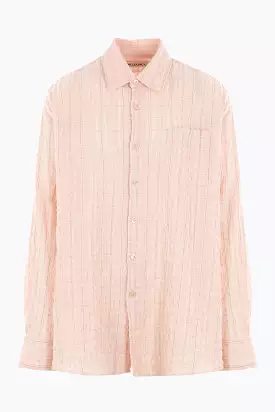 wrinkled cotton blend Borrowed shirt