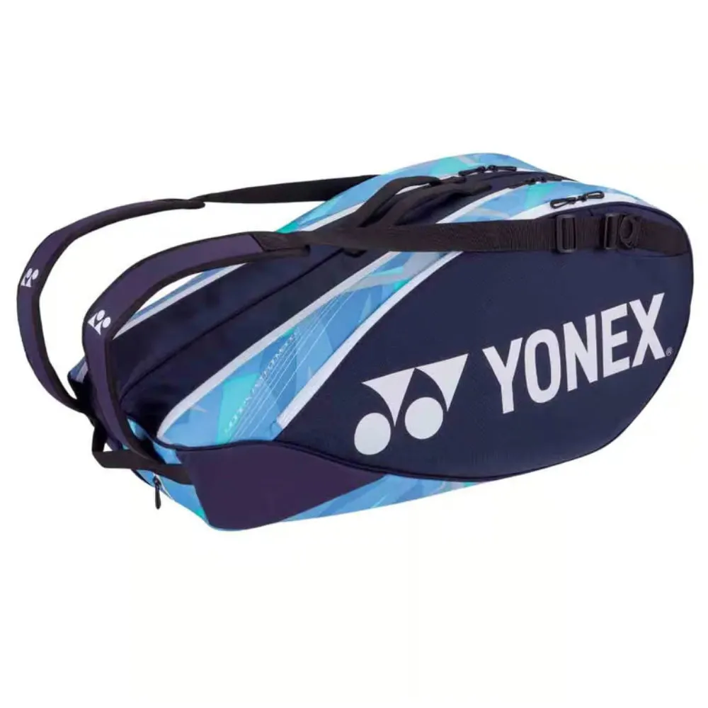 YONEX BA92229EX Pro 9R Badminton Kit Bag (Navy/Saxe)