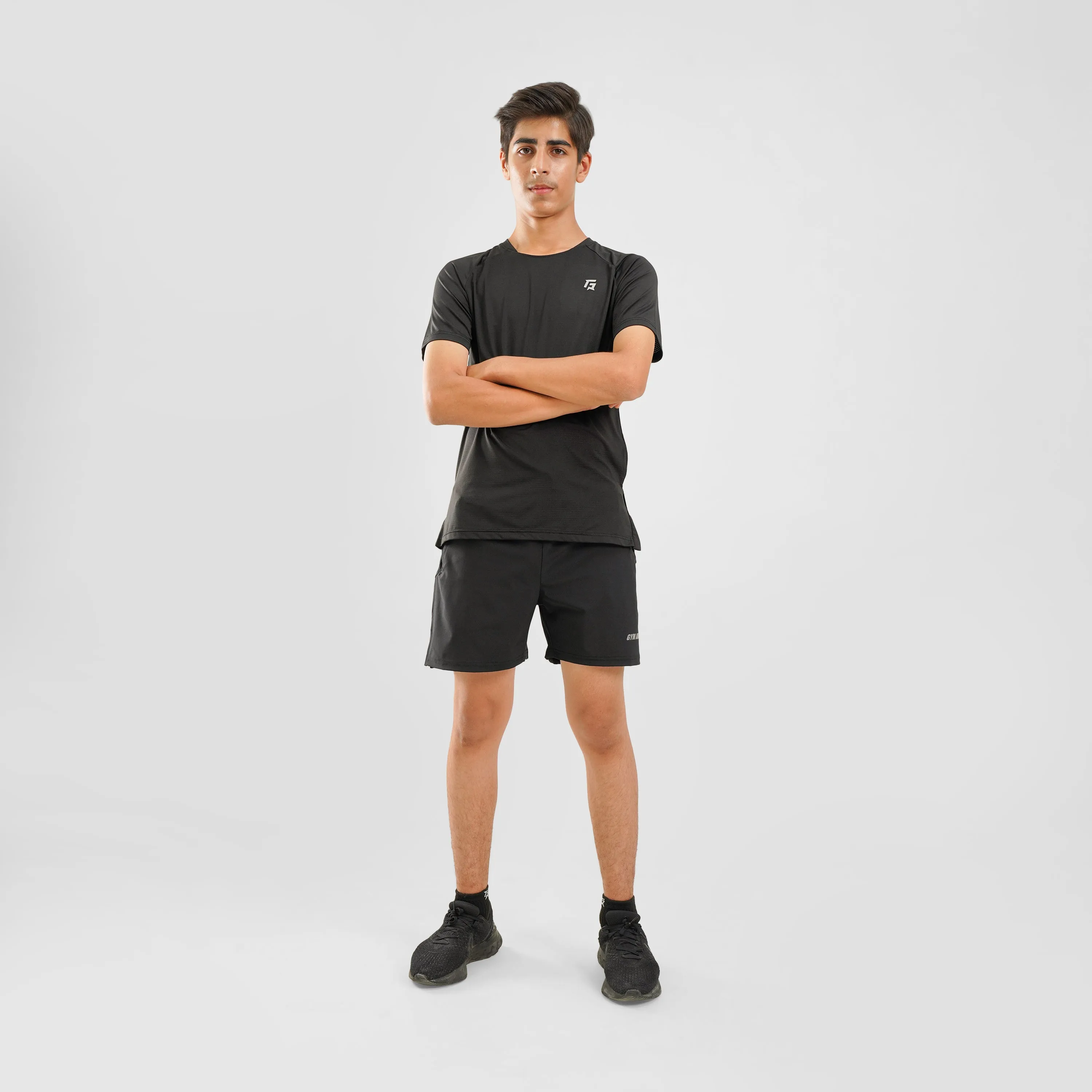 Youth Airflow Shorts (Black)